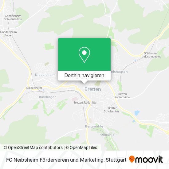 FC Neibsheim Förderverein und Marketing Karte