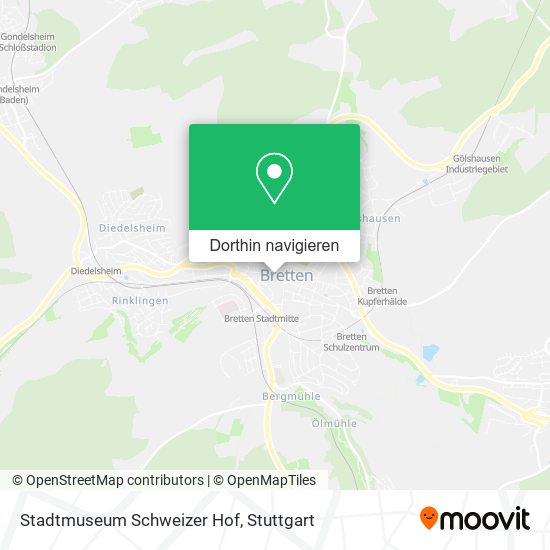 Stadtmuseum Schweizer Hof Karte