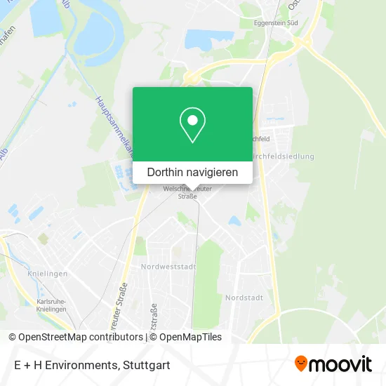 E + H Environments Karte