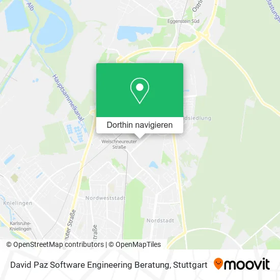 David Paz Software Engineering Beratung Karte