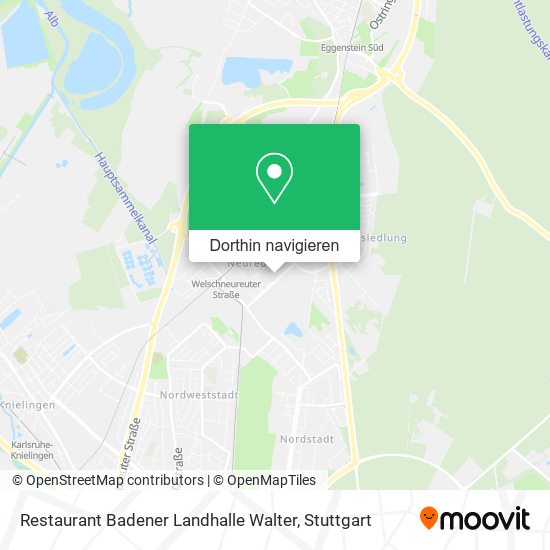 Restaurant Badener Landhalle Walter Karte