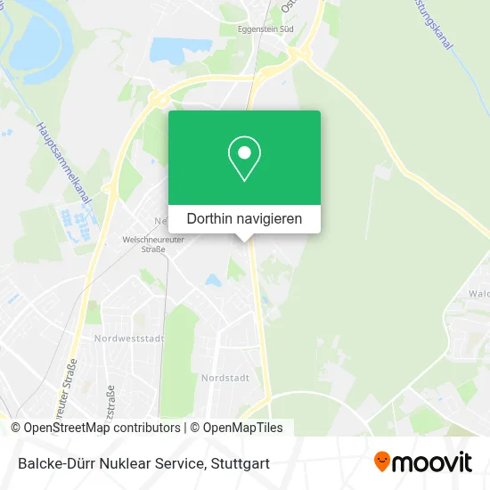 Balcke-Dürr Nuklear Service Karte