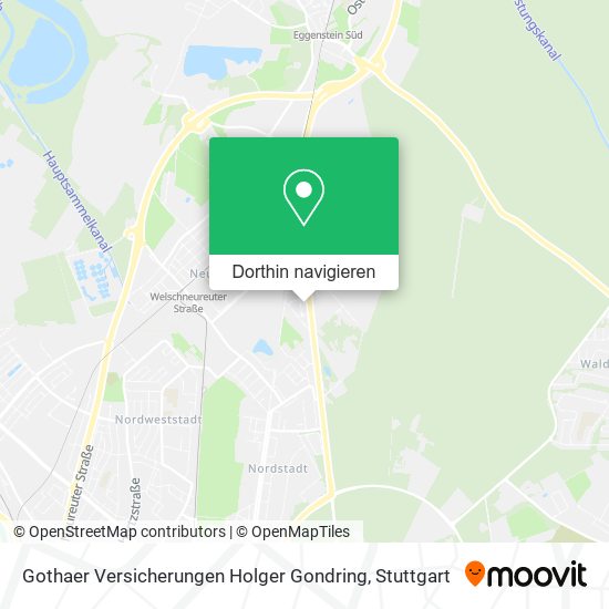 Gothaer Versicherungen Holger Gondring Karte