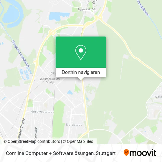 Comline Computer + Softwarelösungen Karte