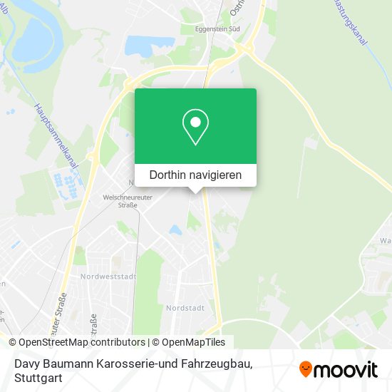 Davy Baumann Karosserie-und Fahrzeugbau Karte