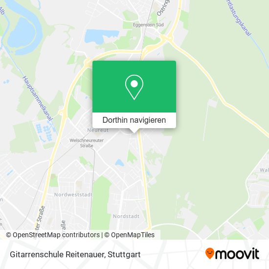 Gitarrenschule Reitenauer Karte
