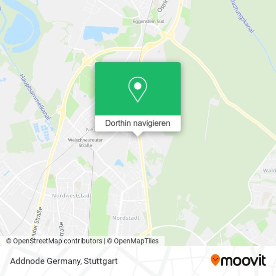 Addnode Germany Karte