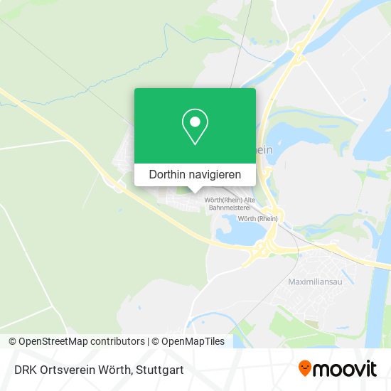 DRK Ortsverein Wörth Karte