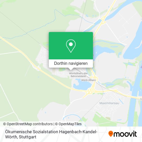 Ökumenische Sozialstation Hagenbach-Kandel-Wörth Karte