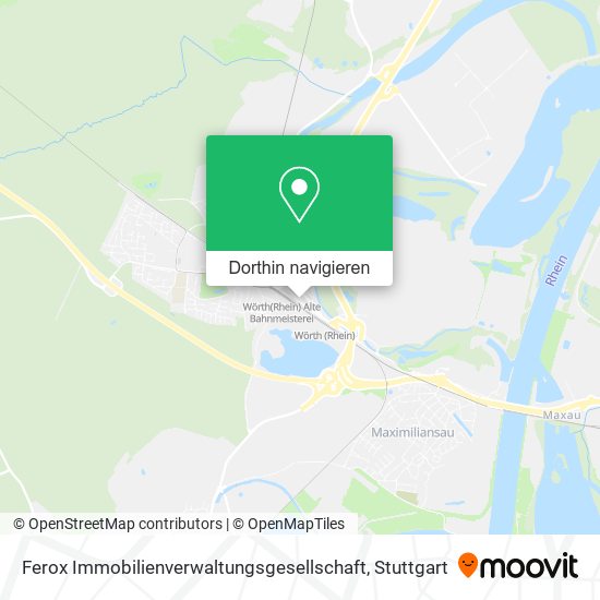 Ferox Immobilienverwaltungsgesellschaft Karte