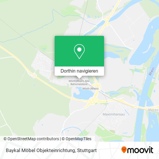Baykal Möbel Objekteinrichtung Karte