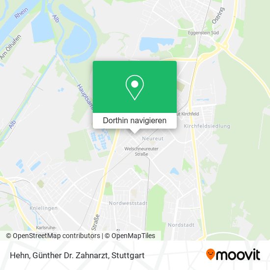 Hehn, Günther Dr. Zahnarzt Karte