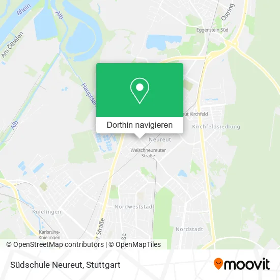Südschule Neureut Karte