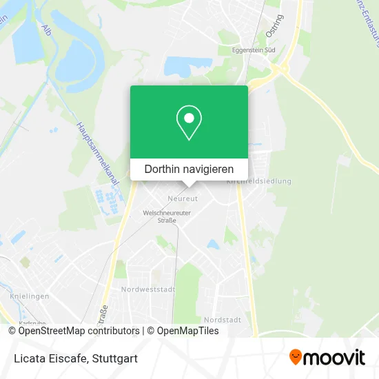 Licata Eiscafe Karte