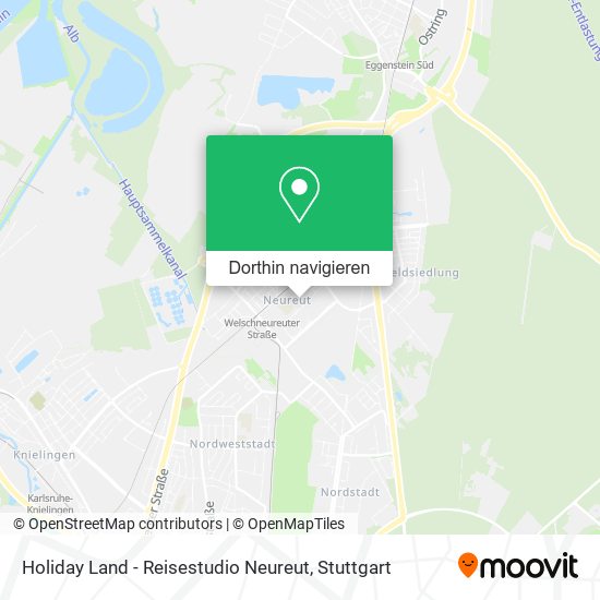 Holiday Land - Reisestudio Neureut Karte