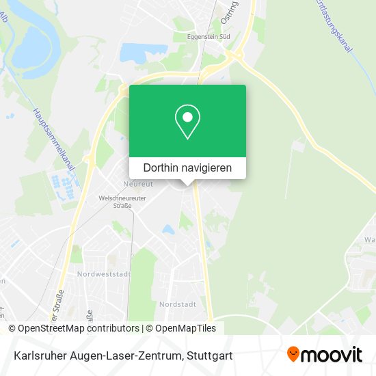 Karlsruher Augen-Laser-Zentrum Karte