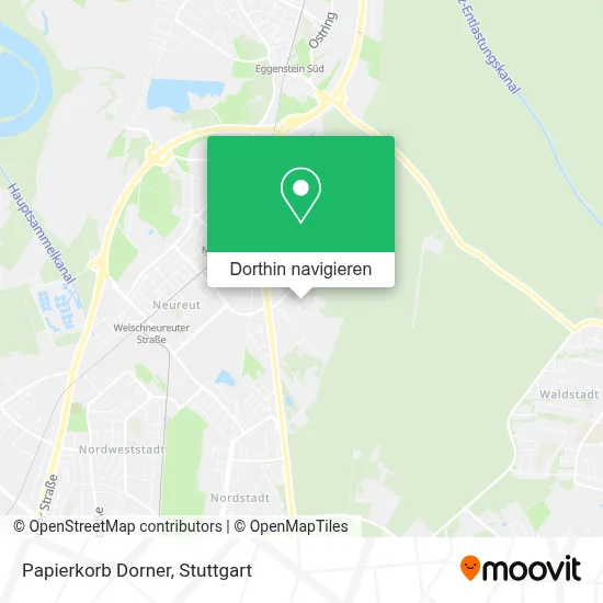 Papierkorb Dorner Karte