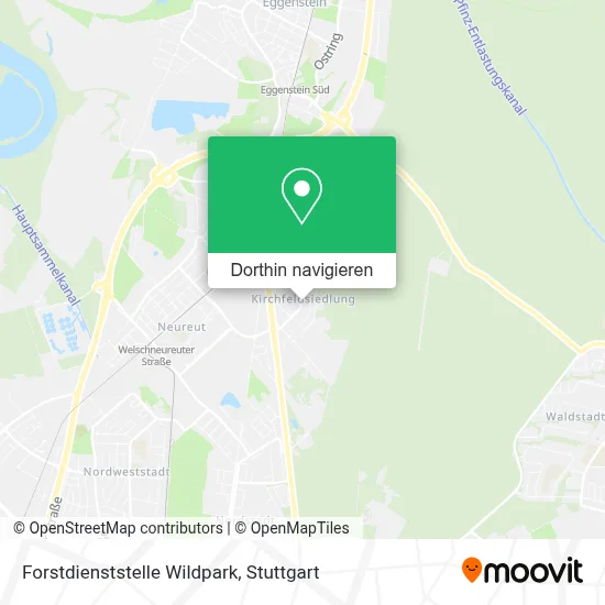Forstdienststelle Wildpark Karte