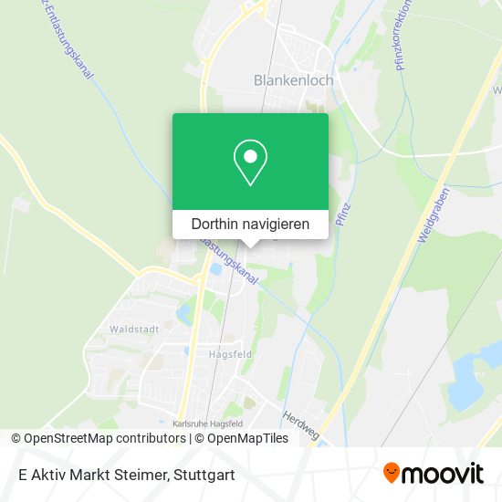 E Aktiv Markt Steimer Karte
