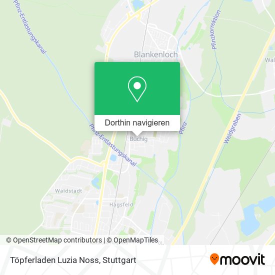 Töpferladen Luzia Noss Karte