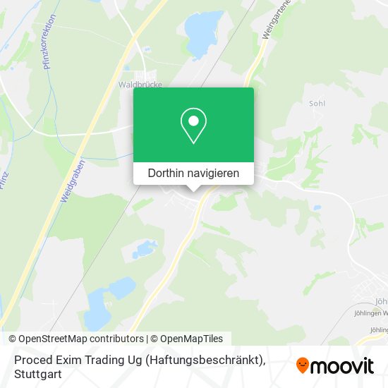 Proced Exim Trading Ug (Haftungsbeschränkt) Karte
