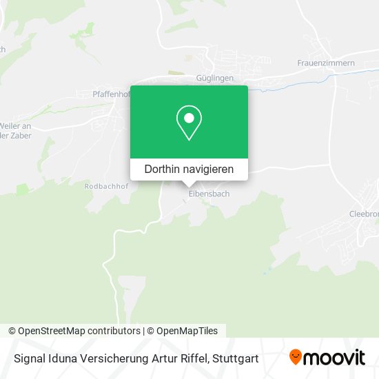 Signal Iduna Versicherung Artur Riffel Karte