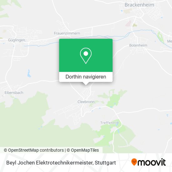 Beyl Jochen Elektrotechnikermeister Karte