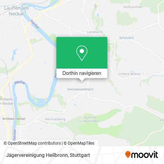 Jägervereinigung Heilbronn Karte