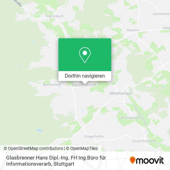 Glasbrenner Hans Dipl.-Ing. FH Ing.Büro für Informationsverarb Karte