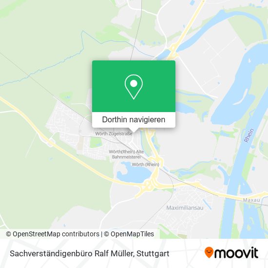 Sachverständigenbüro Ralf Müller Karte