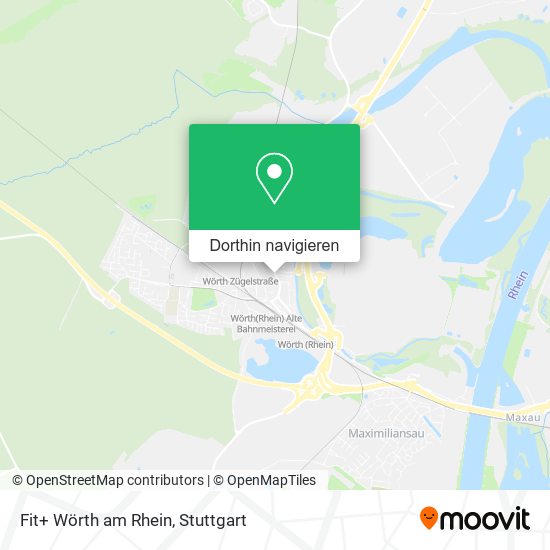 Fit+ Wörth am Rhein Karte