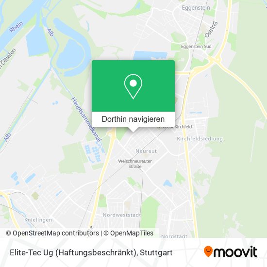 Elite-Tec Ug (Haftungsbeschränkt) Karte
