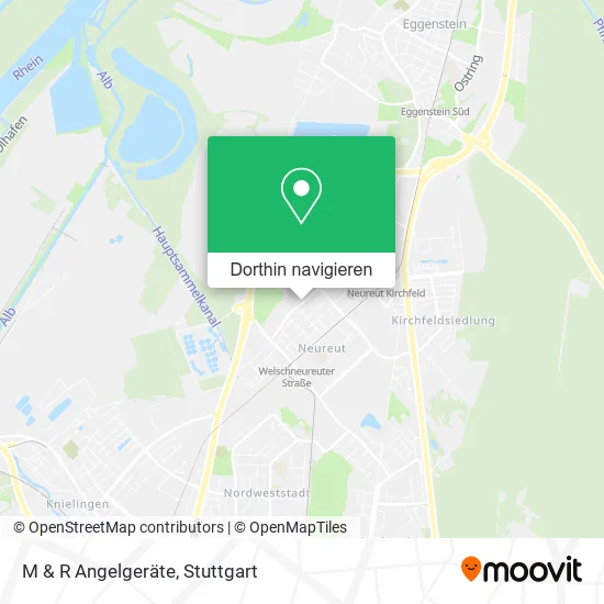 M & R Angelgeräte Karte