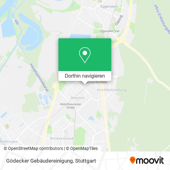 Gödecker Gebäudereinigung Karte