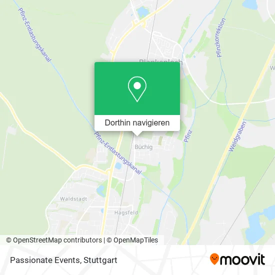 Passionate Events Karte