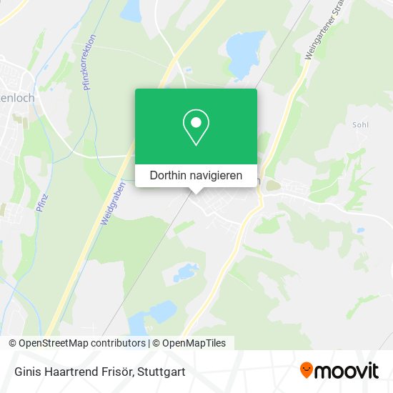 Ginis Haartrend Frisör Karte