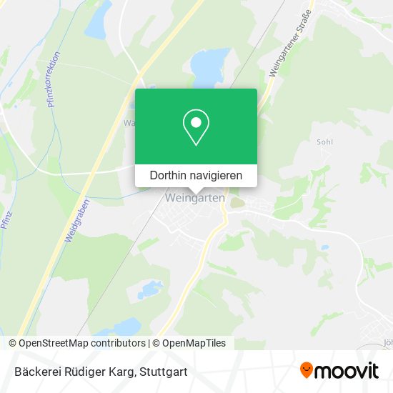 Bäckerei Rüdiger Karg Karte