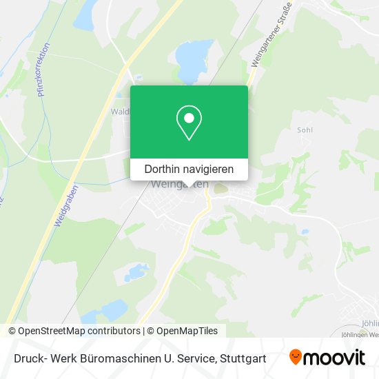 Druck- Werk Büromaschinen U. Service Karte
