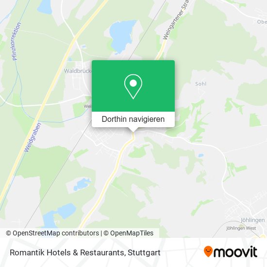 Romantik Hotels & Restaurants Karte