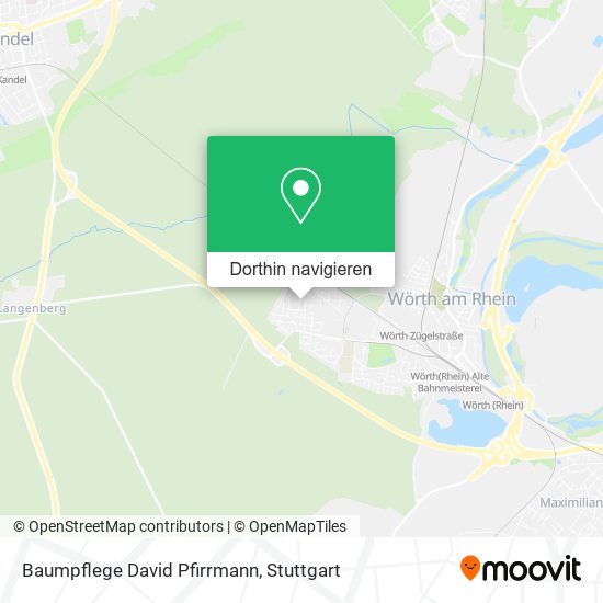 Baumpflege David Pfirrmann Karte
