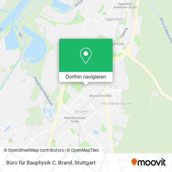 Büro für Bauphysik C. Brand Karte