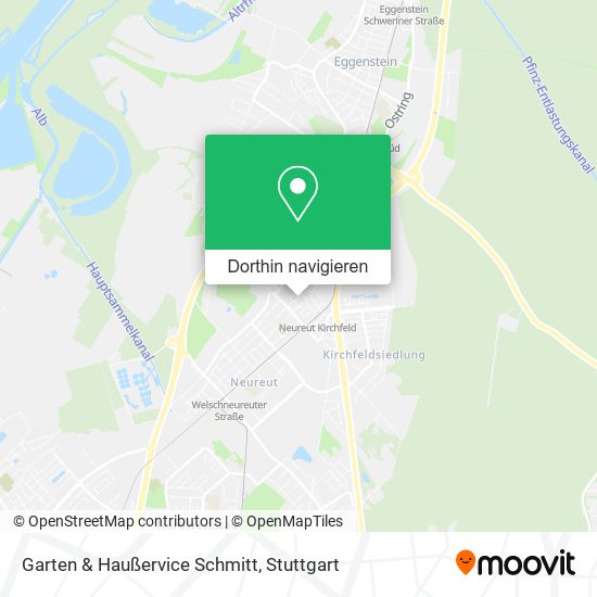 Garten & Haußervice Schmitt Karte