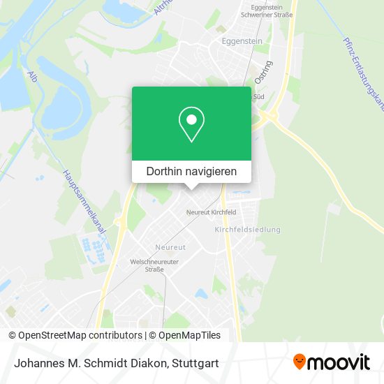 Johannes M. Schmidt Diakon Karte