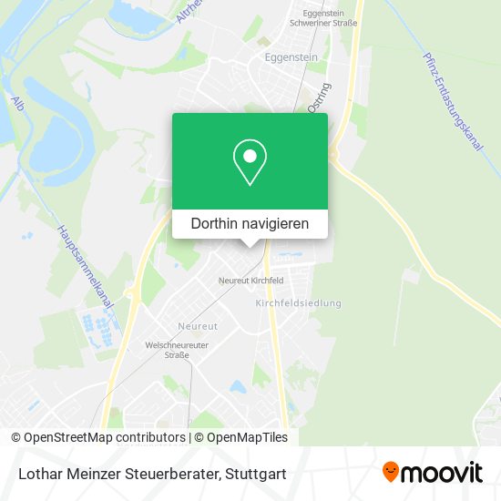 Lothar Meinzer Steuerberater Karte