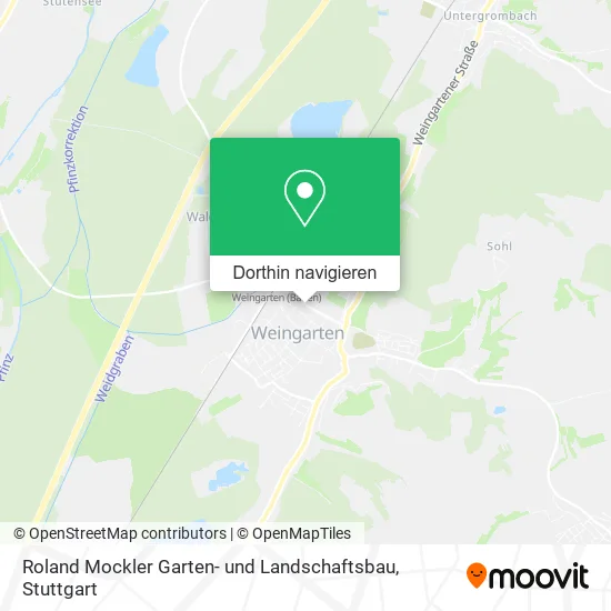 Roland Mockler Garten- und Landschaftsbau Karte