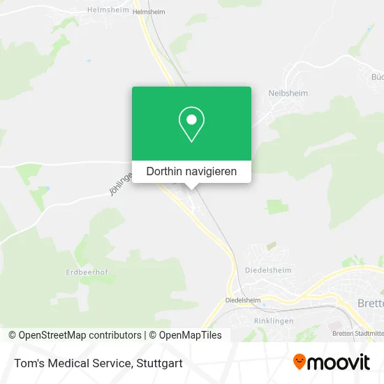Tom's Medical Service Karte