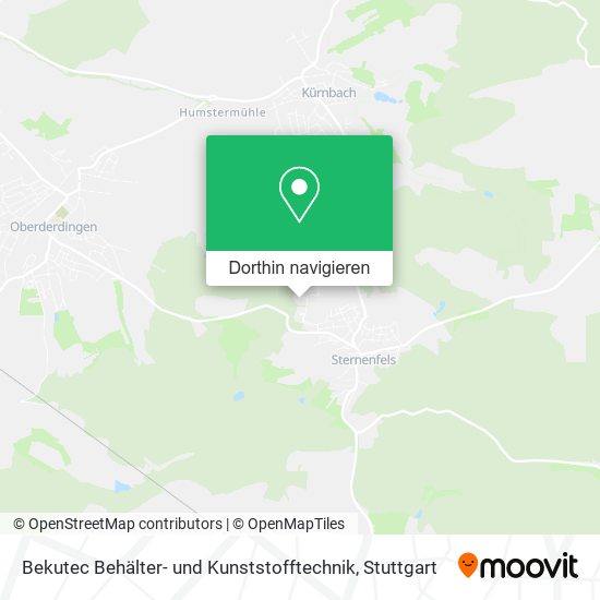 Bekutec Behälter- und Kunststofftechnik Karte