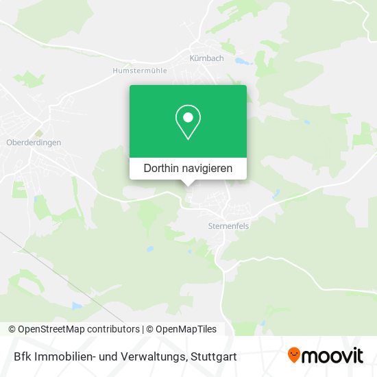 Bfk Immobilien- und Verwaltungs Karte