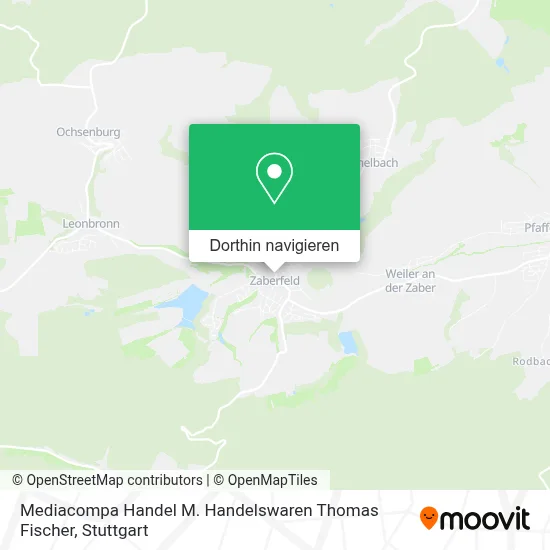 Mediacompa Handel M. Handelswaren Thomas Fischer Karte