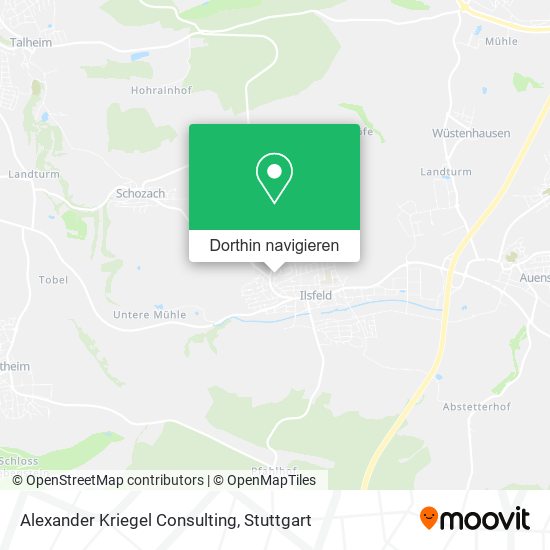Alexander Kriegel Consulting Karte